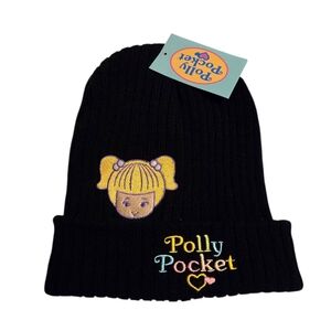 Retro Polly Pocket Knit Beanie Hat